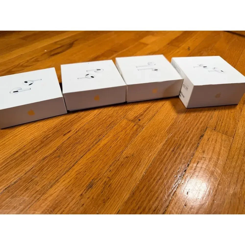 Empty Apple AirPods Boxes Lot – 4 Boxes – 2nd Gen / 3rd Gen / Pro 2nd Gen